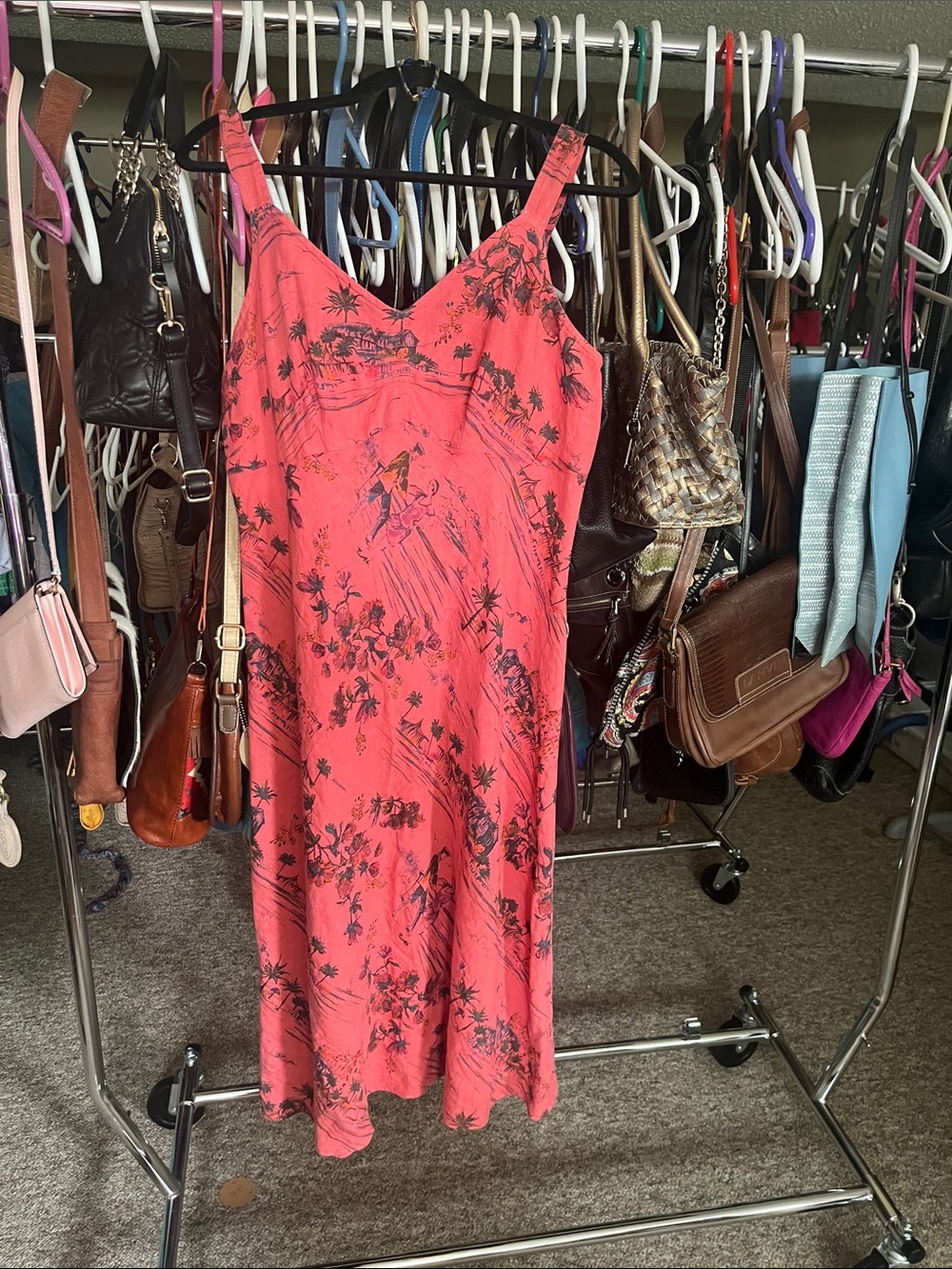 Cut Loose Linen Dress